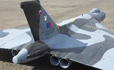 electric RC Vulcan jet pipes