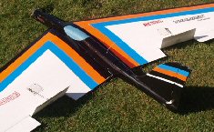 airbrake flaps tailless electric glider