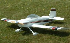 RC model landing