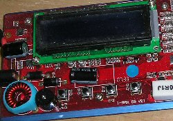 PCB of a charger for RC electric models