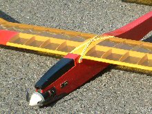 Lulu RC glider with 400 can motor